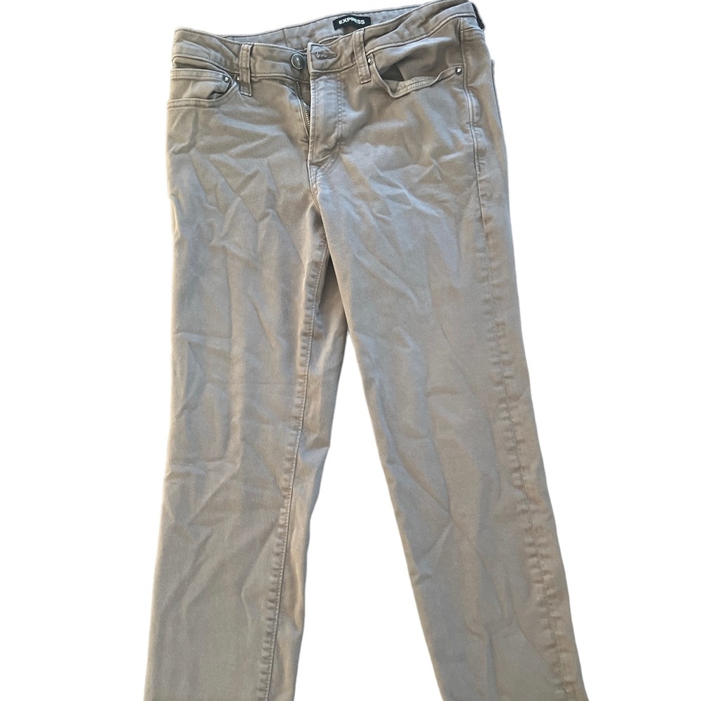 Express slim jeans “like new” - Men | Color: Greyish Tan | Size:  31x30